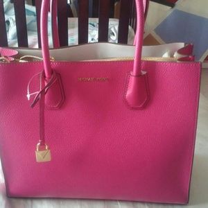 Pink Leather Michael Kors Purse